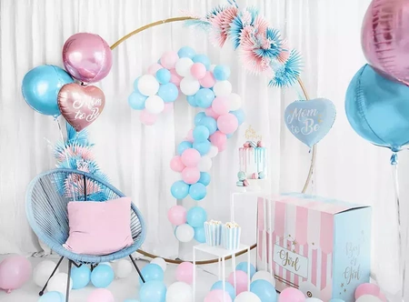 Balony Strong 12cm - Pastel Light Blue - 100 szt.