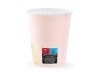 Kubeczki - Liście - Jasny Róż - 220 ml - 6 szt