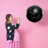 Balon lateksowy - Okrągły - Gender Reveal - Chłopiec - 1 metr
