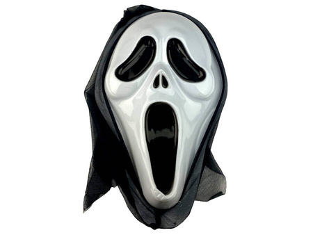 Maska - Krzyk - z kapturem - Scream - Halloween